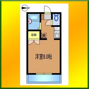 メゾン本町【2階】の間取り