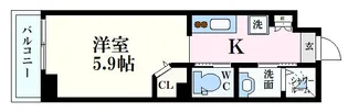 LE DOME府中【6階】の間取り