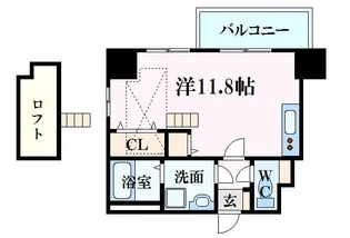 KatayamaBLDG26【13階】の間取り