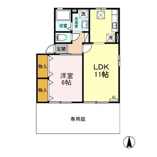 高崎グリーンハイツV【2階】の間取り