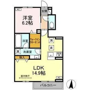 epis 広田【1階】の間取り