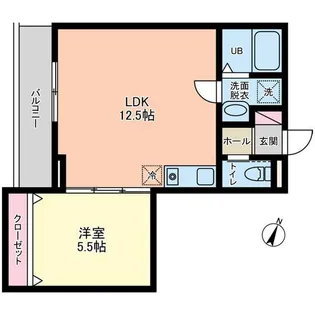 Villa Poire【3階】の間取り