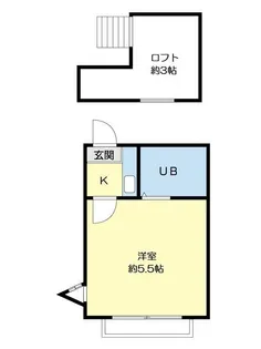 コーポ8-松原2丁目-【2階】の間取り