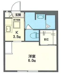 ハイネス八雲【1階】の間取り
