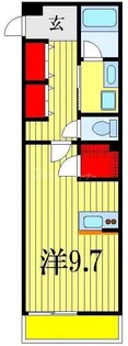 ラントヴィル西船橋【3階】の間取り