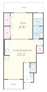 La・Rochelle【1階】の間取り