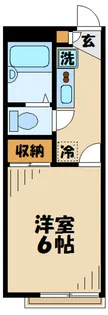 レオパレスリコリス【2階】の間取り