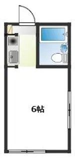 サンデーハイム【1階】の間取り