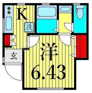 DENハウス【1階】の間取り