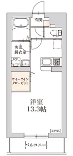 ヘリテージ宮町【2階】の間取り