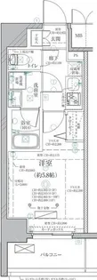 ディアレイシャス泉【10階】の間取り