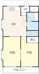 Fコート東千葉【2階】の間取り