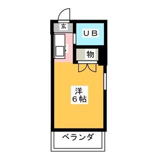 ラ・レジデンス・ド・ノーブル【4階】の間取り