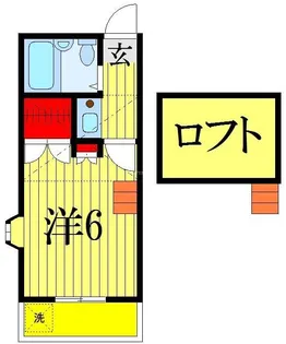 薬円台グリーンコーポ【2階】の間取り