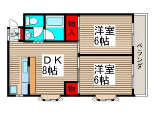 ホ-クマンションの間取り