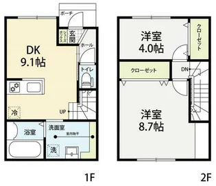 Dixsept(ディセプト)【1階】の間取り