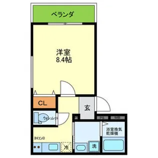 ONLYONE塚口I番館【2階】の間取り