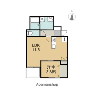 AKATSUKI RESIDENCE 久居野村【1階】の間取り