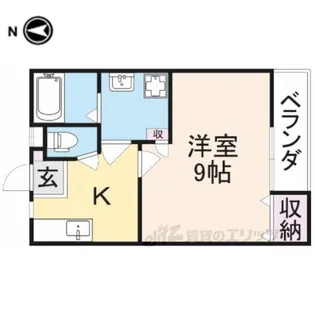 プチシャトーJun【2階】の間取り
