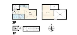 Blanc et Bleu 高円寺(ブランエトブルー高円寺)【2階】の間取り