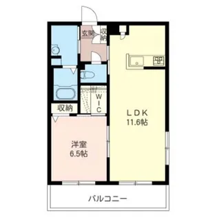 Maison Calm【2階】の間取り