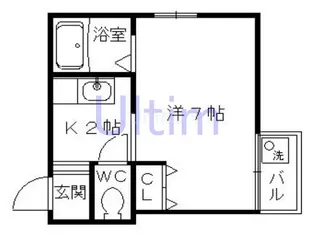 マーブル【1階】の間取り