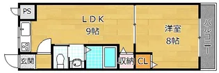 レオハイム長尾III【2階】の間取り