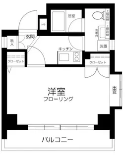 パークサイド九段【9階】の間取り