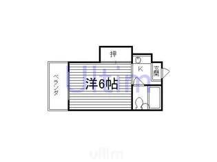 アルページュ桃山【2階】の間取り