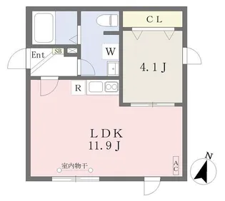 タスキsmart駒込IV【4階】の間取り