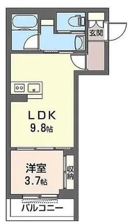 JANGA幕張本郷【2階】の間取り