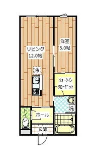 インフィニティ天童【3階】の間取り