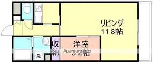Tarju中之島【3階】の間取り