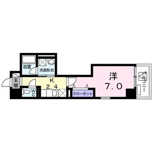 コライユ常盤【1階】の間取り