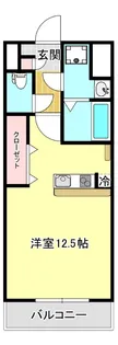 リファレンス敷戸I【3階】の間取り