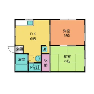 セントラルパレス【1階】の間取り