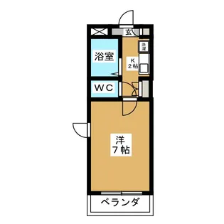 鳴門屋ビル【4階】の間取り