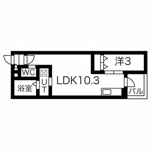 Warren kubomiII【2階】の間取り