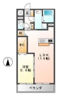 セイワコートプレミアム【3階】の間取り