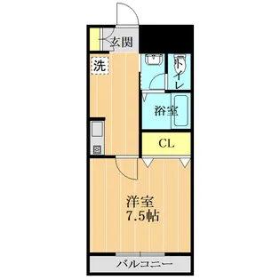 KOHEN No.1ビル【2階】の間取り
