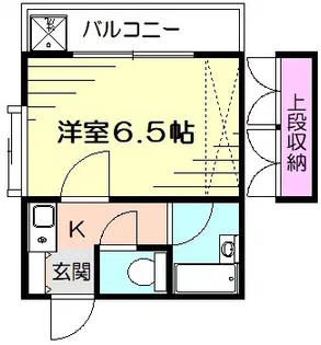 ビューハイムスズキ【2階】の間取り