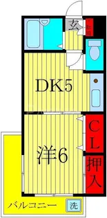 ジュネパレス柏第98【4階】の間取り