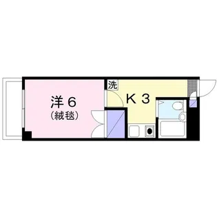 山口ビル【2階】の間取り