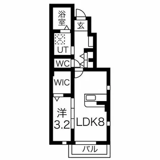 Surplus Hills II(サープラスヒルズ ツー)【1階】の間取り