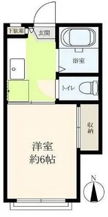 コーポエイト【2階】の間取り