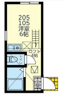 ユナイト市場サージェントペパーズ【1階】の間取り