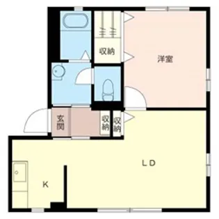 グラシューズ【1階】の間取り
