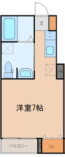 ソレイユ柏木【1階】の間取り