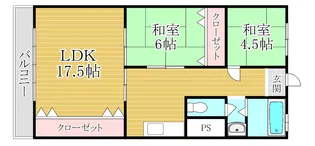 成尾ビル【3階】の間取り