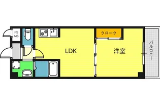 ネオ スプリング【3階】の間取り